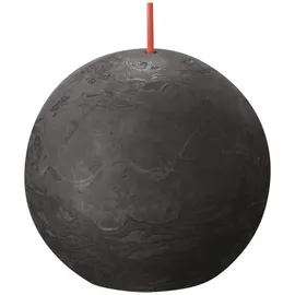 Bolsius Rustik Kugelkerze Ø 7,6 cm grau