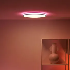 WIZ Deckenleuchte LED 2100 lm Kunststoff dimmbar schwarz