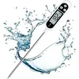 Küchenthermometer, Digitalthermometer Mit Langer Sonde, Sofortablesendes Kochthermometer, Fleischthermometer Für Lebensmittel, Fleisch, Öl, Milch, Wein, Grillgut Und Heißes Wasser