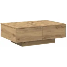 vidaXL Couchtisch Artisan-Eiche Braun 90 x 60 x 31 cm