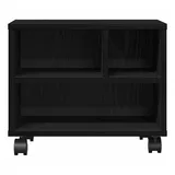 vidaXL Druckerständer 41 x 32 x 34,5 cm schwarz