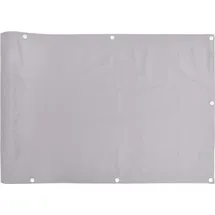 vidaXL Balkonverkleidung 800 x 120 cm grau PVC