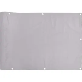 vidaXL Balkonverkleidung 800 x 120 cm grau PVC