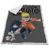 Aymax Naruto Kuscheldecke 120 x 150 cm Grau