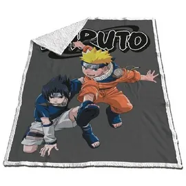 Aymax Naruto Kuscheldecke 120 x 150 cm Grau