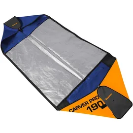 Brubaker Skitaschen Kombi Set Carver Pro Blau/Orange