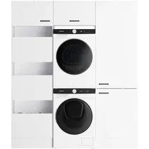 OPTIFIT Waschsäulen-Set Bonn214 183,2 x 210 x 57,1 cm Weiß