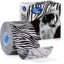 CureTape Art, zebra schwarz/weiß