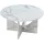 [en.casa] Couchtisch Rindal Weiß Marmor 80 x 42 cm