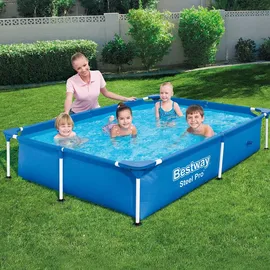 BESTWAY Steel Pro Stahlramenpool 221 x 150 x 43 cm 56401