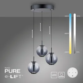 neuhaus pure E-Infinity 1-flg. 50 cm rund Metall Grau