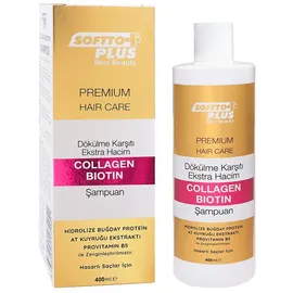 softto plus Kollagen Biotin Shampoo 400 ml