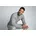 Rollkragenpullover Grau 50/52