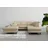 Microfaser beige