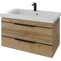 Saphir Waschtisch »Serie Balto Mineralmarmor-Waschtisch mit Unterschrank, 92 cm