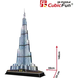 Cubic Fun 3d Puzzle Burj Khalifa LED