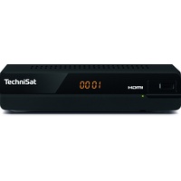 TechniSat HD-S 221 - digital HD Satelliten Receiver (Sat DVB-S/S2, HDTV, HDMI, USB Mediaplayer, vorinstallierte Programmliste, Sleeptimer, Fernbedienung, kompaktes Gehäuse) schwarz