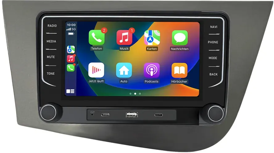 Junsun Radio für Seat Leon MK2 CarPlay Android Auto - 6+128GB - 7 inch