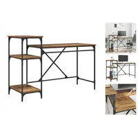 VidaXL Schreibtisch Altholz Braun