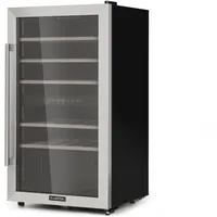 Klarstein Vinamour 29 Duo Weinkühlschrank 2 Zonen 80L/29 Flaschen 5-22°C Touch