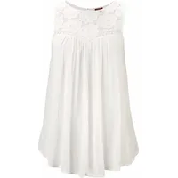 Buffalo Crepebluse Damen creme Gr.34