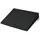 Beautissu Sitzkeilkissen 33 x 7 x 37 cm Schwarz