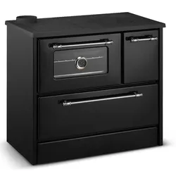 EEK A Küchenofen Holzherd 701 schwarz, linke Version - 9,18 kW