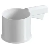 Kaiser Backformen Küchenorganizer-Set Einhand KAISER Mehlsieb LBH 21.50x10.50x9.50 cm weiß weiß