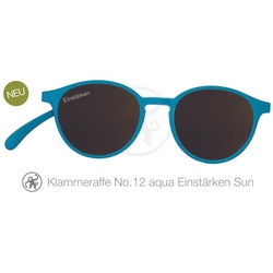 Lesebrille No.12 Klammeraffe SUN aqua