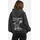 Pegador Hoodie bedruckt vintage schwarz L