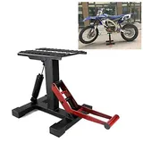 Berkalash Motorrad Hebebühne, Heber Reparatur Werkzeug, Höhenverstellbarer Offroad-Motorrad-Nabenhalter 150 kg / 46 cm
