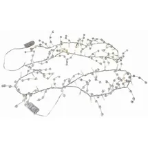 Loberon Lichterkette 2er Set PVC Acryl 0,5 m Warmweiß
