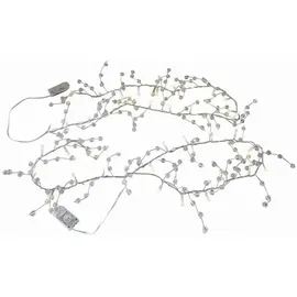 Loberon Lichterkette 2er Set PVC Acryl 0,5 m Warmweiß
