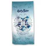 Harry Potter Badetuch Harry Potter Badetuch Strandtuch 140 x 70cm Strandlaken Duschtuch, Microfaser blau