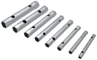 Sechskant-Rohrsteckschlüssel-Satz, 6-teilig 6-17 mm, ELORA-210S 6M