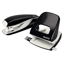 Leitz Locher und Heftgeräte Set schwarz