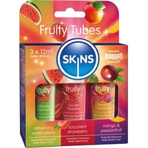 Skins Fruity Tubes Lubes 3 x 12 ml - Klar