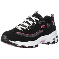 Skechers Women's D'Lites Memory Foam Lace-up Sneaker - 36.5 EU
