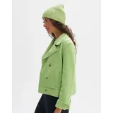 OPUS Strickmütze Wollmütze ADESI mit Kaschmir grün