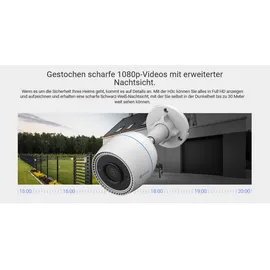 EZVIZ H3c 2MP Weiß