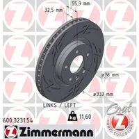 ZIMMERMANN Bremsscheibe BLACK Z