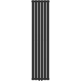 neu.haus Design Röhrenheizkörper Nore 1600 x 360 mm 1198 W schwarz Mittelventil