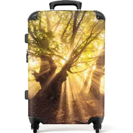 noboringsuitcases Bäume 4-Rollen 67 cm / 72 l bunt