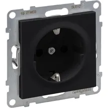 Legrand Schuko-Steckdose Schwarz