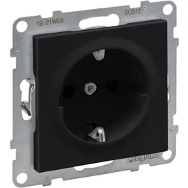 Legrand Schuko-Steckdose Schwarz