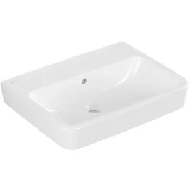 Villeroy & Boch V&B Waschtisch O.NOVO 60x46cm, eck, o. HL, mit Überlauf, weiß