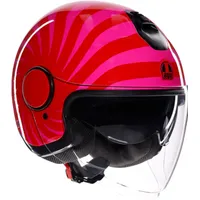 AGV Eteres Tropea Jethelm - Red / Pink -