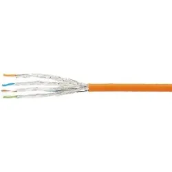 Rutenbeck 21207000 Cat.7-Datenkabel geschirmt S/FTP FRNC LSOH 1.000 m orange (ähnlich RAL 2003)