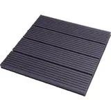 Famanu Terrassenfliesen 30x30cm - Set mit 11 Stück - Grau