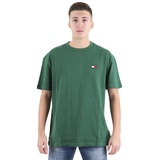 Tommy Jeans Regular Badge M - T-Shirt - Herren - Green - L